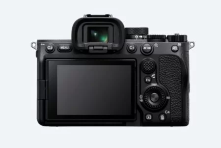 Sony Alpha 7 IV ILCE7M4 B Full-frame Mirrorless Interchangeable Lens Camera Rear View