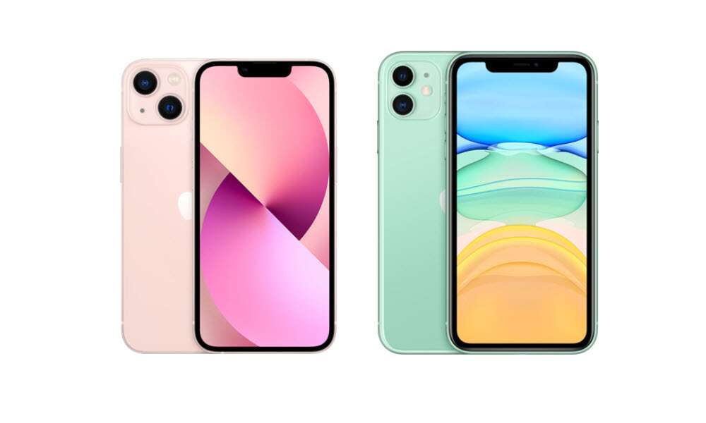 is iphone 13 mini same size as iphone 11