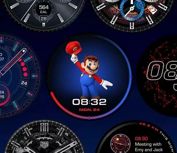 Tag Heuer Connected - Super Mario Watchface