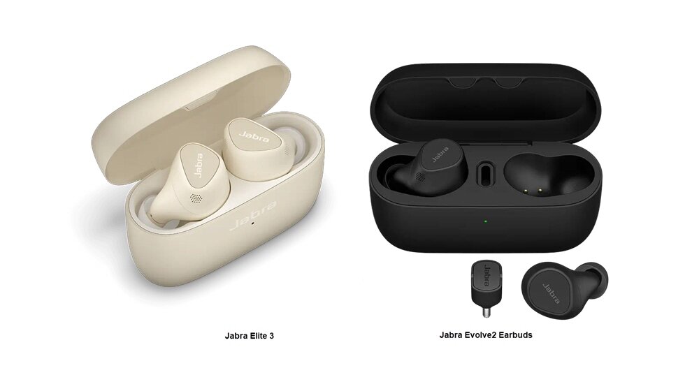 Difference between Jabra Elite 5 vs Jabra Elite Evolve Earbuds